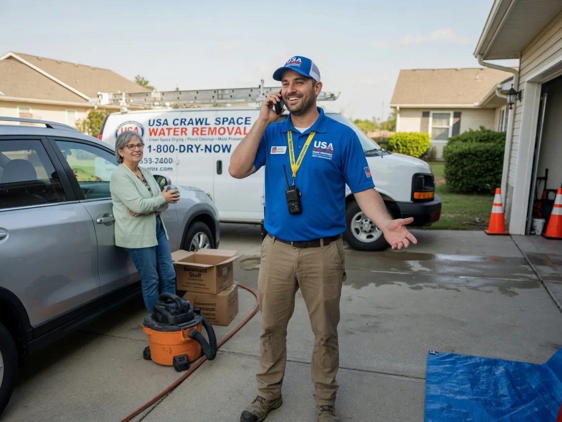 Crawl Space Water Removal Stockton, GA FAQs